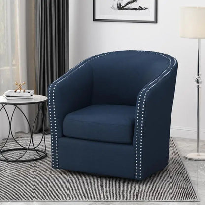 Ergonomic Swivel Office Chair with Adjustable Height and Lumbar Support for Comfort and Productivity
