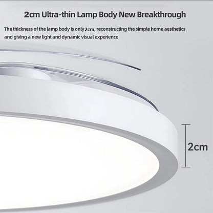 Jelena Ceiling Fan Fan with Light Bedroom Living Room Home Decoration Ceiling Fan Lamp Remote Control 6 Speed Silent Ceiling Fan