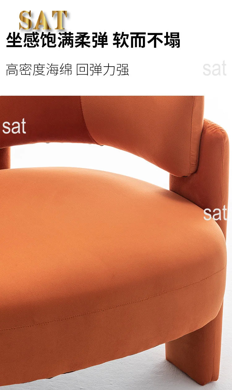 #For Luxury cream style new Chinese office simple integration super soft negotiation guest sofa chair leisure single chair