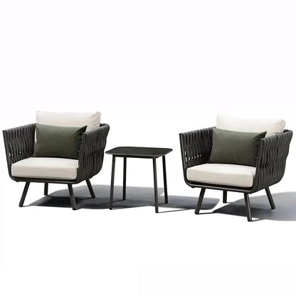 Outdoor Sofa Courtyard Outdoor Garden Terrace Balcony casual Sofa Rattan Woven Rattan Chair Furniture Combination