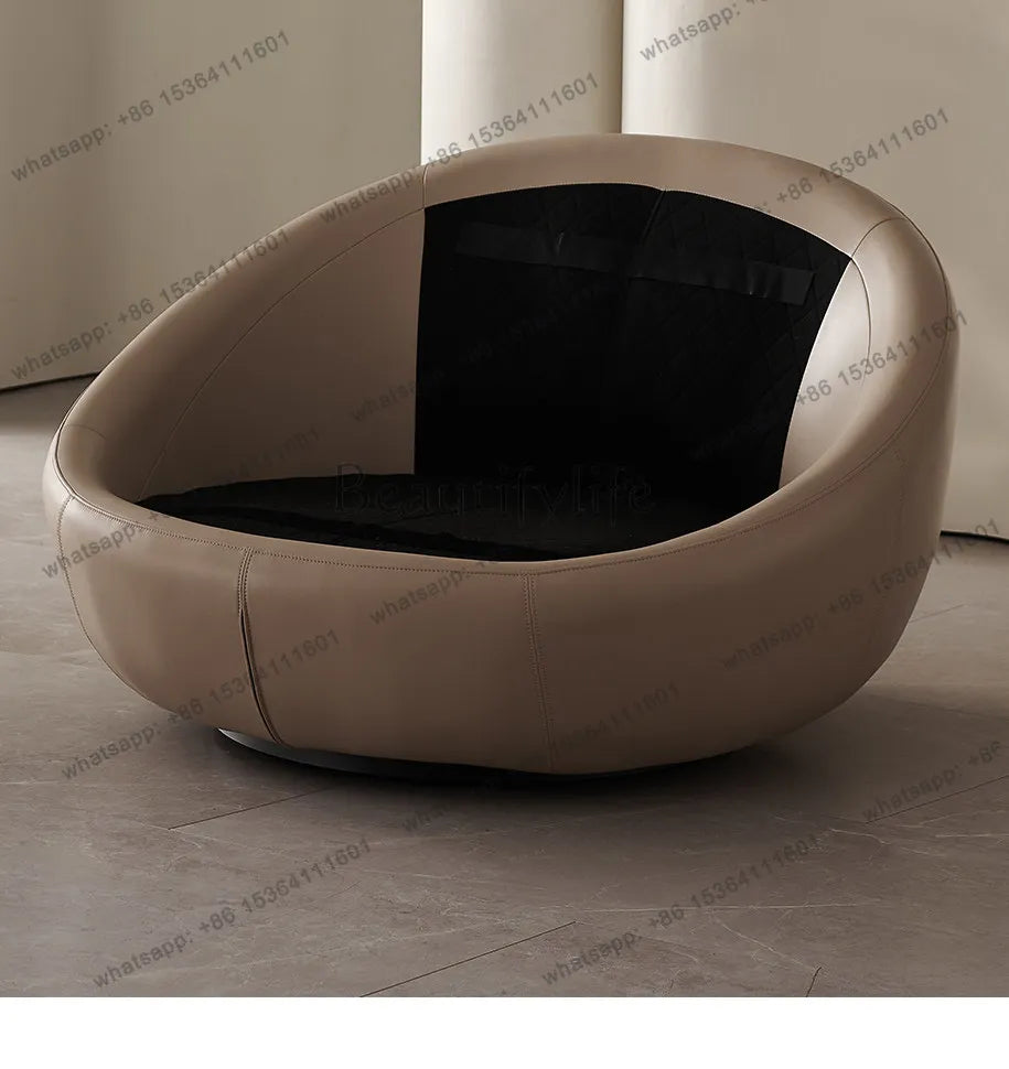 yj57 Sofa chair modern simple living room balcony household lazy leisure chair spot light luxury