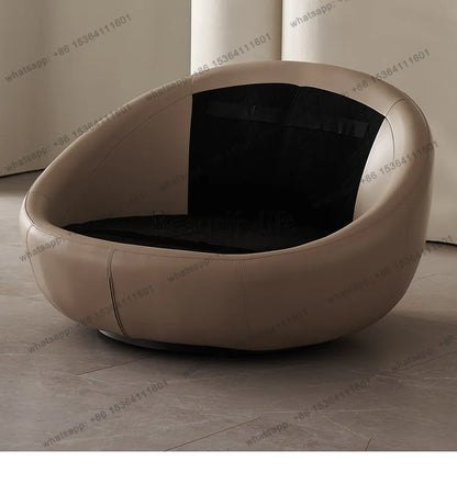 yj57 Sofa chair modern simple living room balcony household lazy leisure chair spot light luxury