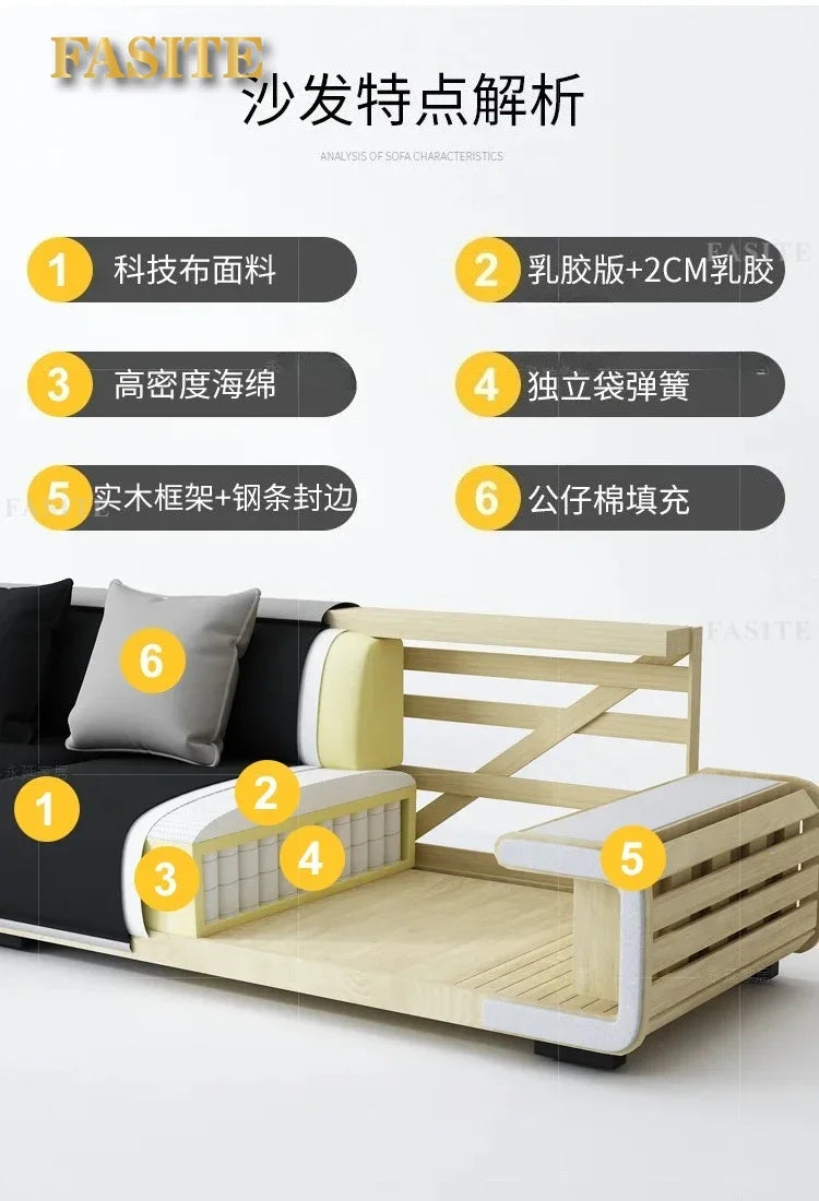 Lounge Water Proof Sofa Reclinable Nordic Luxury Modular Living Room Sofas Couch Sectional Lazy Divano Letto Modern Furniture