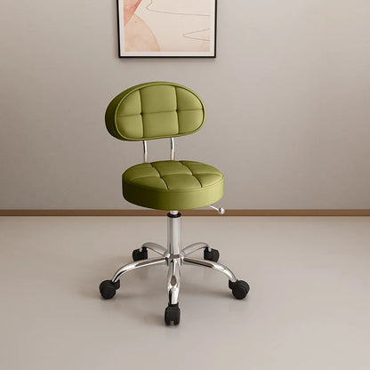 Professional Beauty Salon Chairs Backrest Barber Pedicure Chair Lifting Manicure Hairdresser Hair Salons Wheel Stool Furniture