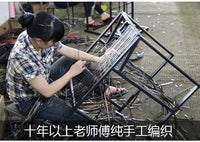 Outdoor rattan tables and chairs balcony rattan sofa courtyard leisure rattan art