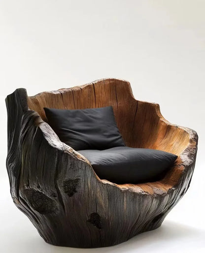 Modern Wood Leisure Chair Unique New Design For Home Apartment Office Or Hotel For Living Room Salon Or Villa