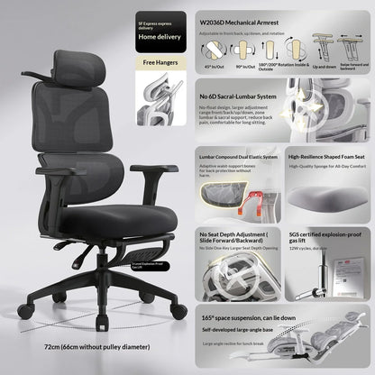 Executive Office Chair Ergonomic Chairs Lounge Armchair Magalu Computer Gaming Chair Chaise Bureau Gamer Desk Chaises Relaxing