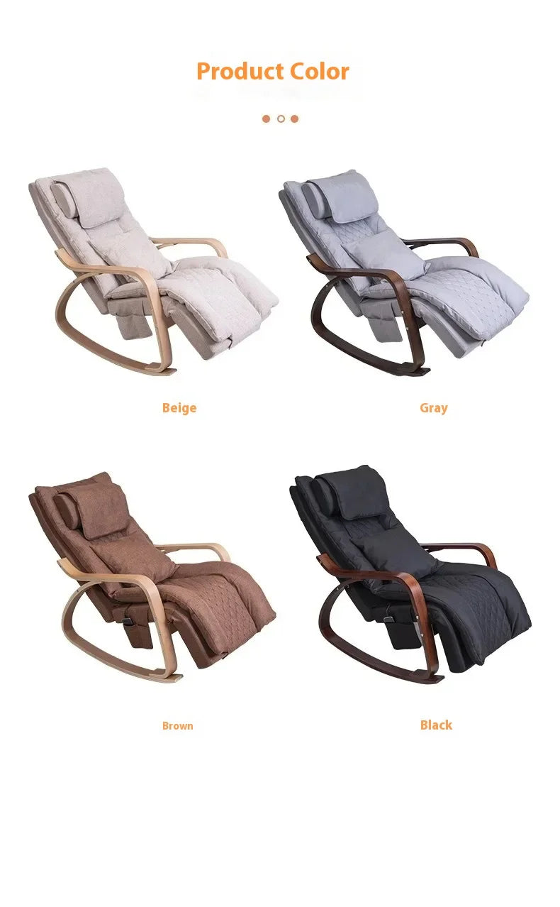 Newly Upgraded Multifunctional Massage Chair with Roller Heating and Vibration Full Body Massage Lounge Chair Recliner Chair