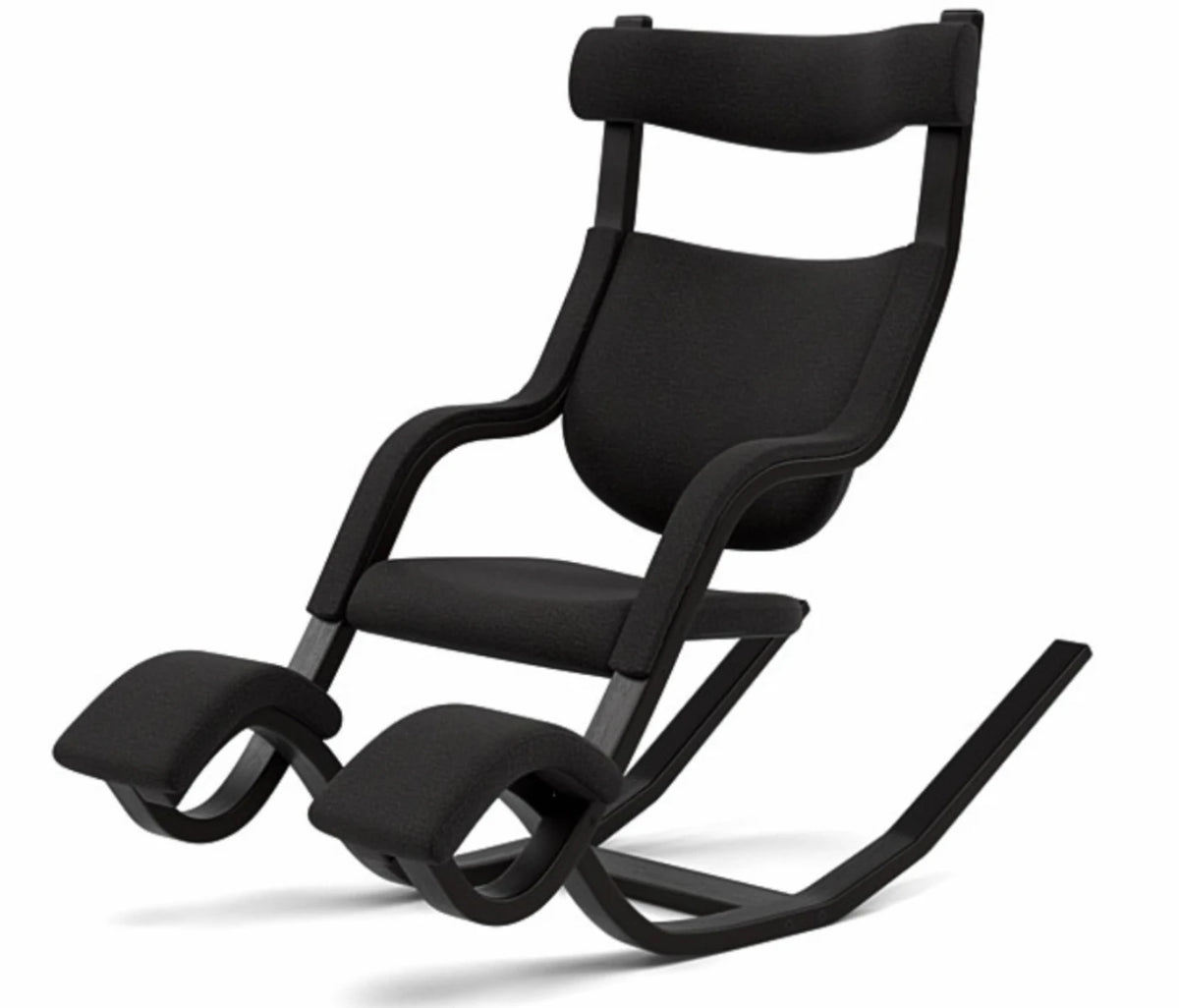 Lazy rocking chair balcony leisure chair household living room solid wood recliner