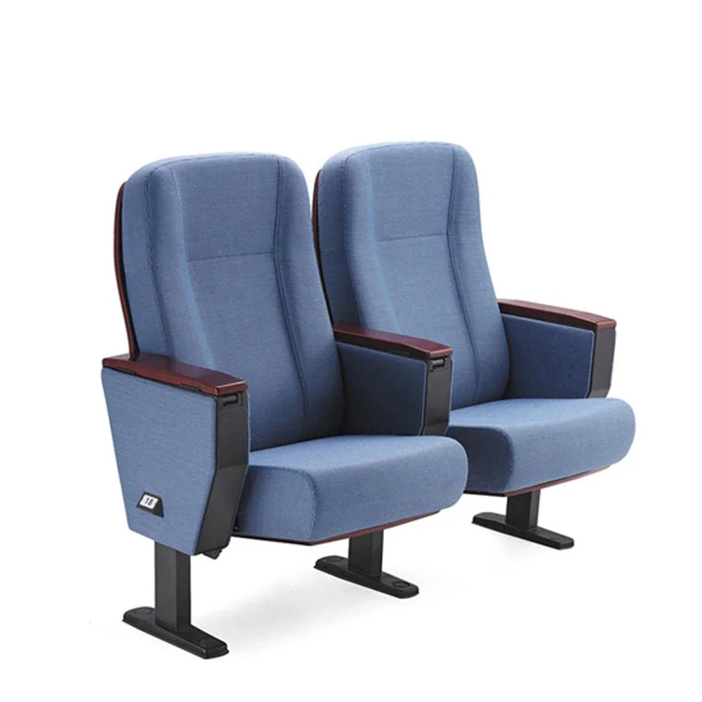 Standard Size Theater Furniture Church Chairs Auditorium Conference Room Chair Lecture Hall Seating with Writing Pad