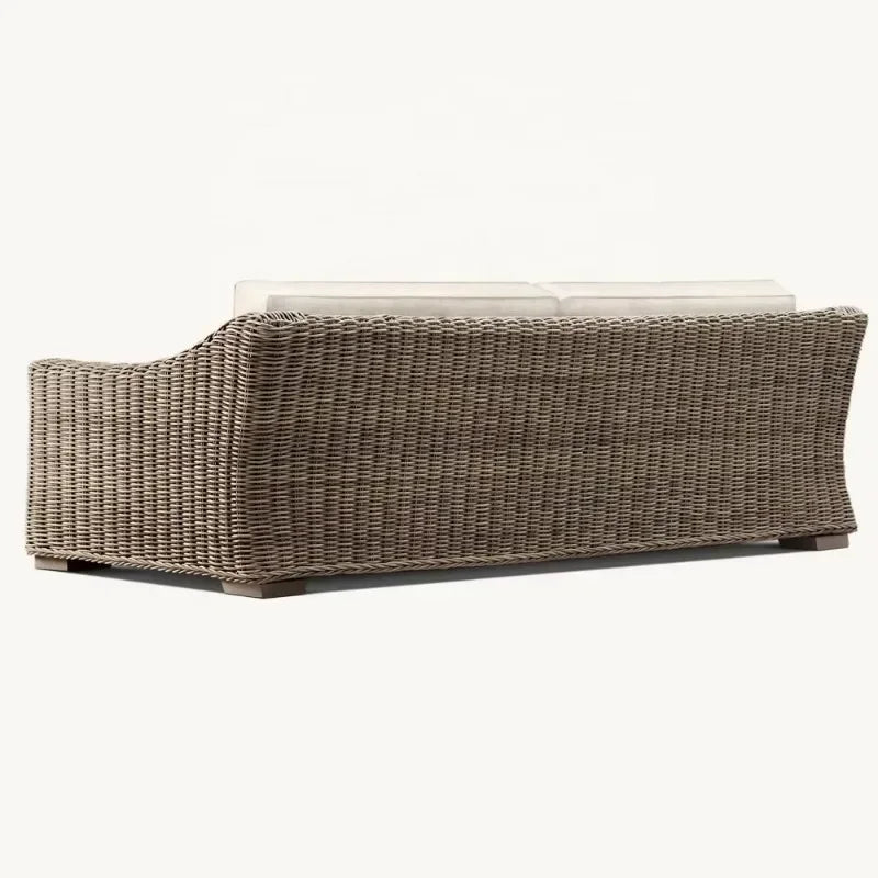 Hot Sales Luxury Modern Waterproof Outdoor Wicker Balcony Aluminum Frame