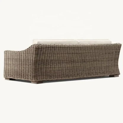 Hot Sales Luxury Modern Waterproof Outdoor Wicker Balcony Aluminum Frame
