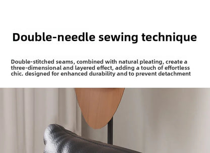 Caterpillar leather sofa togo lazy sofa can lie down and sleep modern light luxury single recliner living room sofa