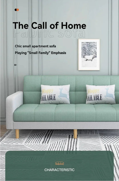 Living room sofa Small-sized folding sofa bed dual-use double-occupancy room bedroom small simple apartment small sofa