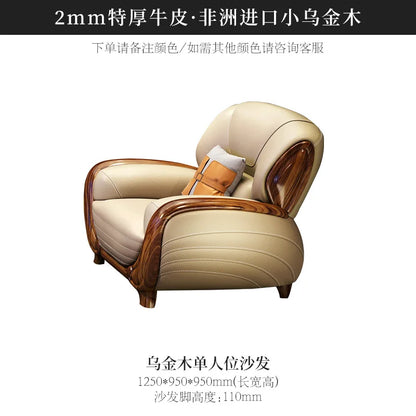 Genuine Leather Luxury Sofa Fancy Living Room Designer Sectional Sofa Lounge Modern Juego De Sofas Modernos Para Sala Furniture