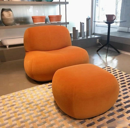 Hippo chair, styling cotton single casual sofa chair