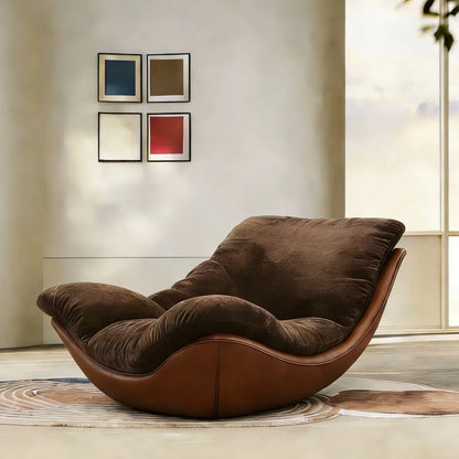 Designer Creative Modern Minimalist Living Room Lounge Chair Sofa Recliner Home Lazy Sofa Bedroom Premium Chair