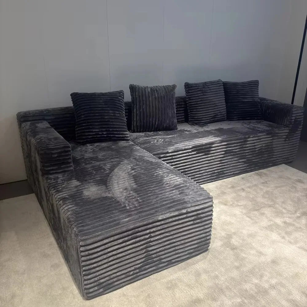 Modern Compression Furniture Sofa Design Combination Compression Living Room Fabric Indoor Sofa