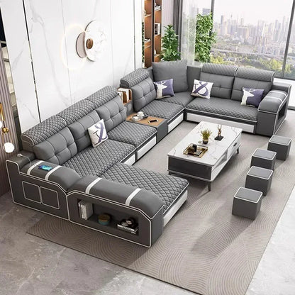 Durable Premium Quality Couch Pouf Living Room Sofas Futon Floor Designer Relaxing Filling Nordic Living Room