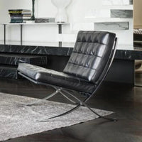 Nordic Single Sofa Barcelona Chair Italian Designer Seat Personality Lounge Chair Lounge Chair Retro Chairs