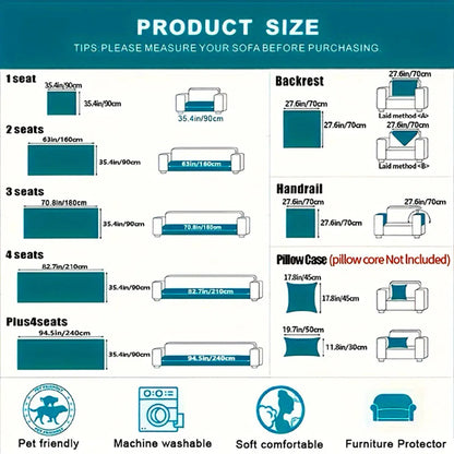 1pc Imitation Rabbit Plush Sofa Cover Winter Warm Thick Plush Soft Sofa Slipcover Pet Favorite Non-slip Protective Couch Cover