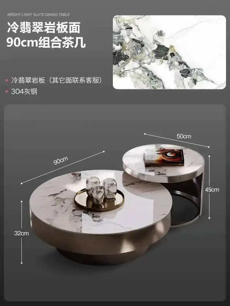 Premium Aesthetic Coffee Table Modern Simple Luxury Trendy Coffee Table Nordic Design Table Basse De Salon Home Furniture