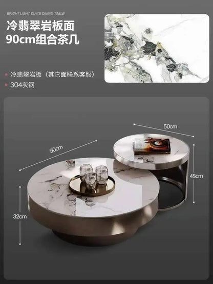 Premium Aesthetic Coffee Table Modern Simple Luxury Trendy Coffee Table Nordic Design Table Basse De Salon Home Furniture