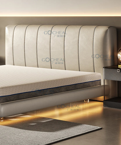 Head And Foot Adjustable Smart Bed Split King Size Bedroom Furniture Bed Easy To Install With Wireless Remote Control Bed