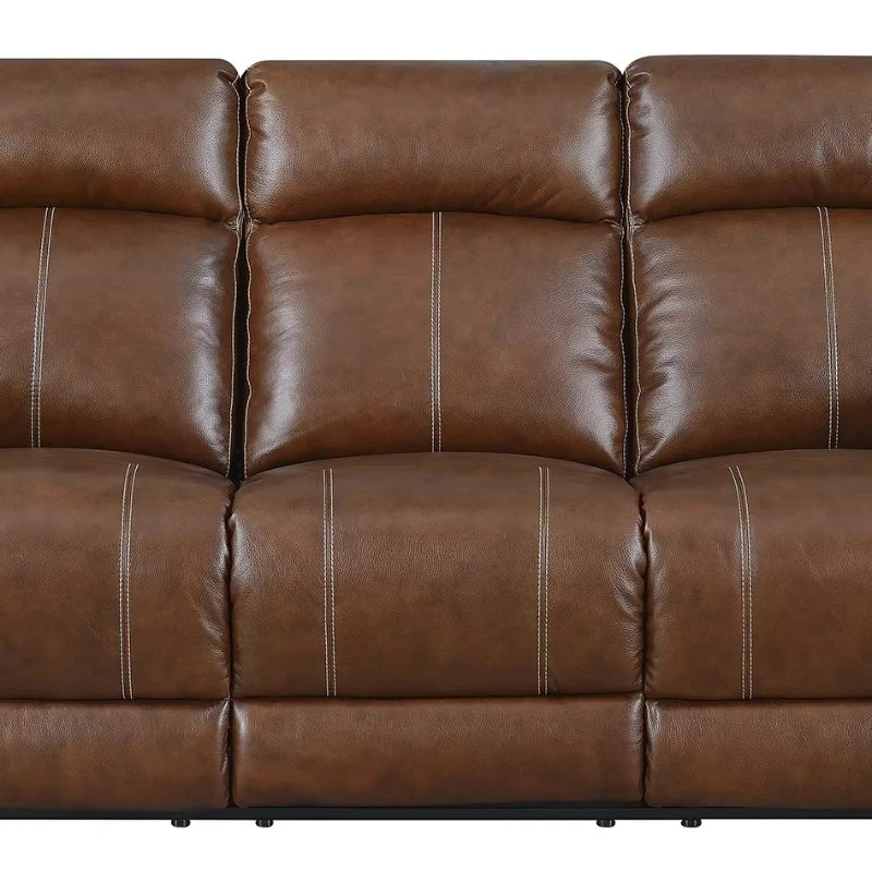Living room furniture leather electric recliner combination sofa cover
