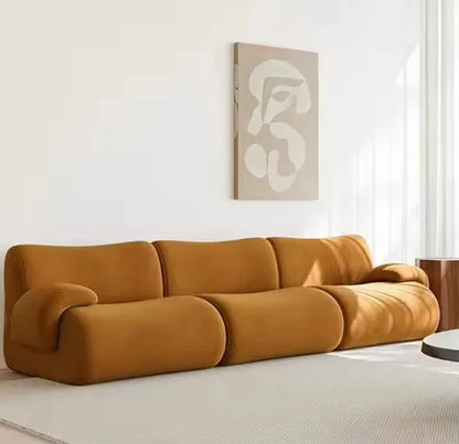 Modern European Sofa Set Designs Luxury Furniture Living Room One Seat/Two Seat/Three Seat Vacuum Compressed Sofa with 2 Pillow
