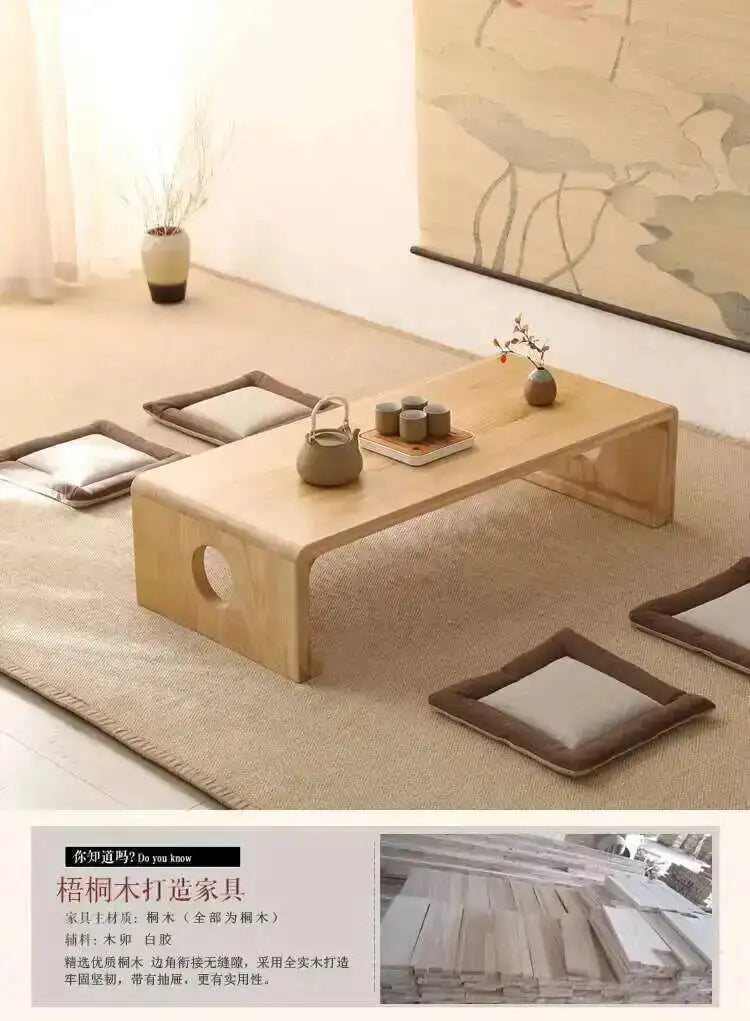 Designer Wood Coffee Table Small Modern Decoration Books Side Table Simple Aesthetic Mini Mesas Bajas Chinese Style Furniture