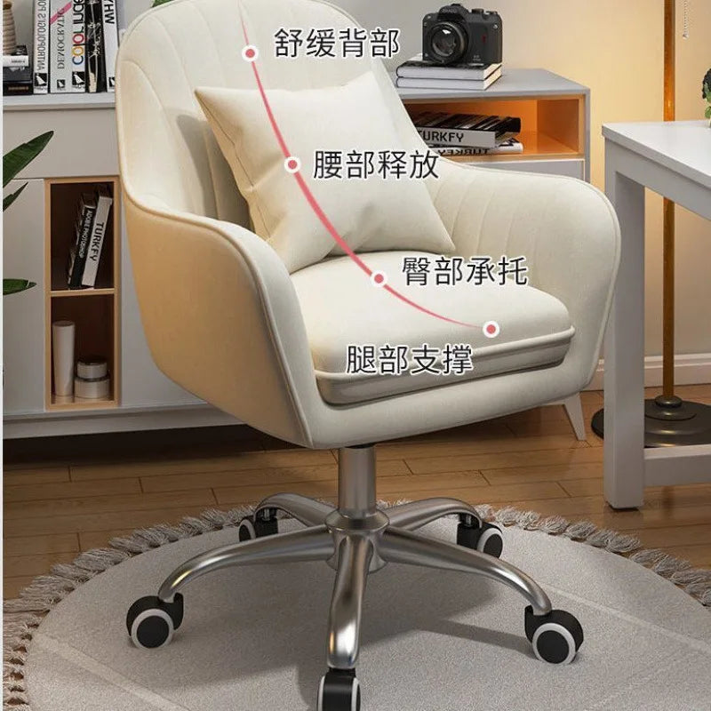 Home Comfort Sedentary Backrest Lift Transfer Girls Bedroom Dormitory Study Office