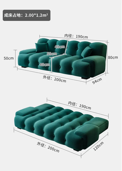 Minimalist Designer Living Room Sofas Versatile Nordic Puff Living Room Sofas Lounge Modern Divano Moderno Home Furniture