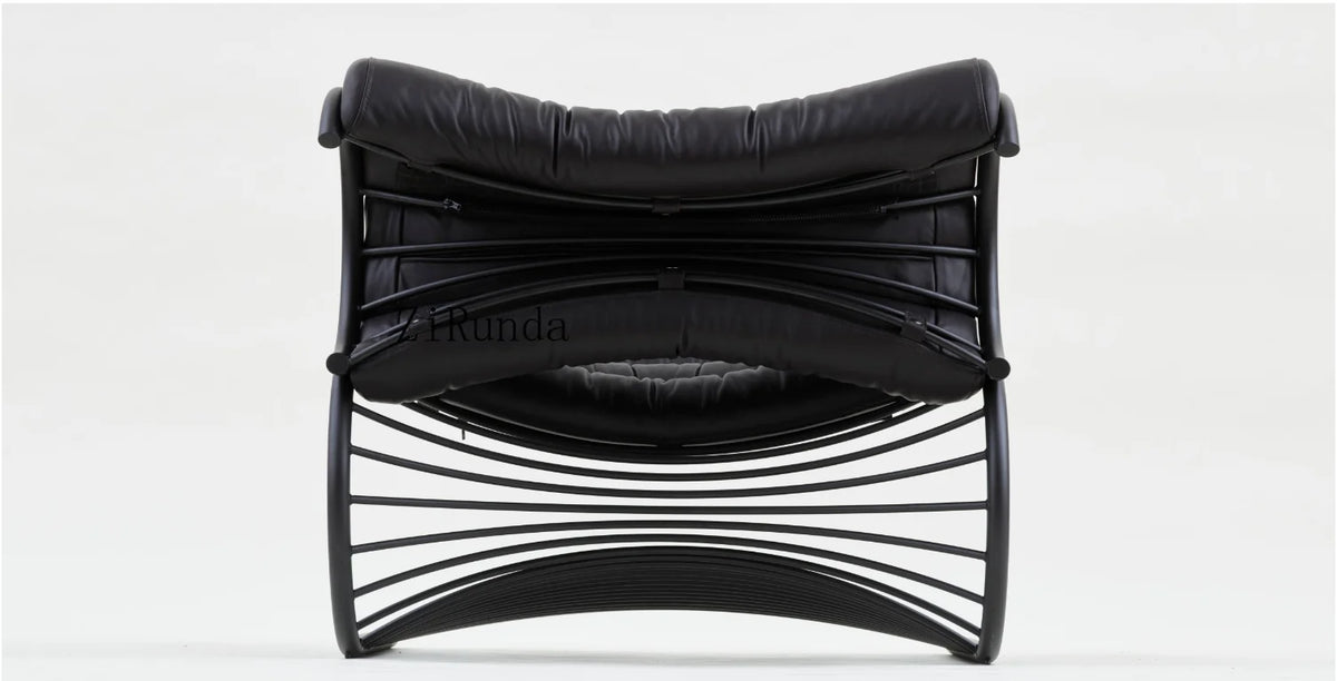 Nordic designer single back leisure chair creative hardware special-shaped home living room ergonomic model