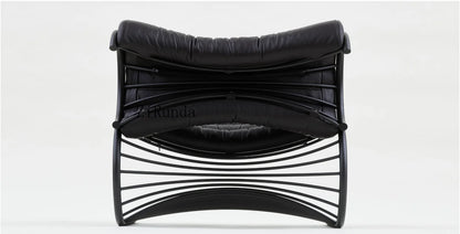 Nordic designer single back leisure chair creative hardware special-shaped home living room ergonomic model