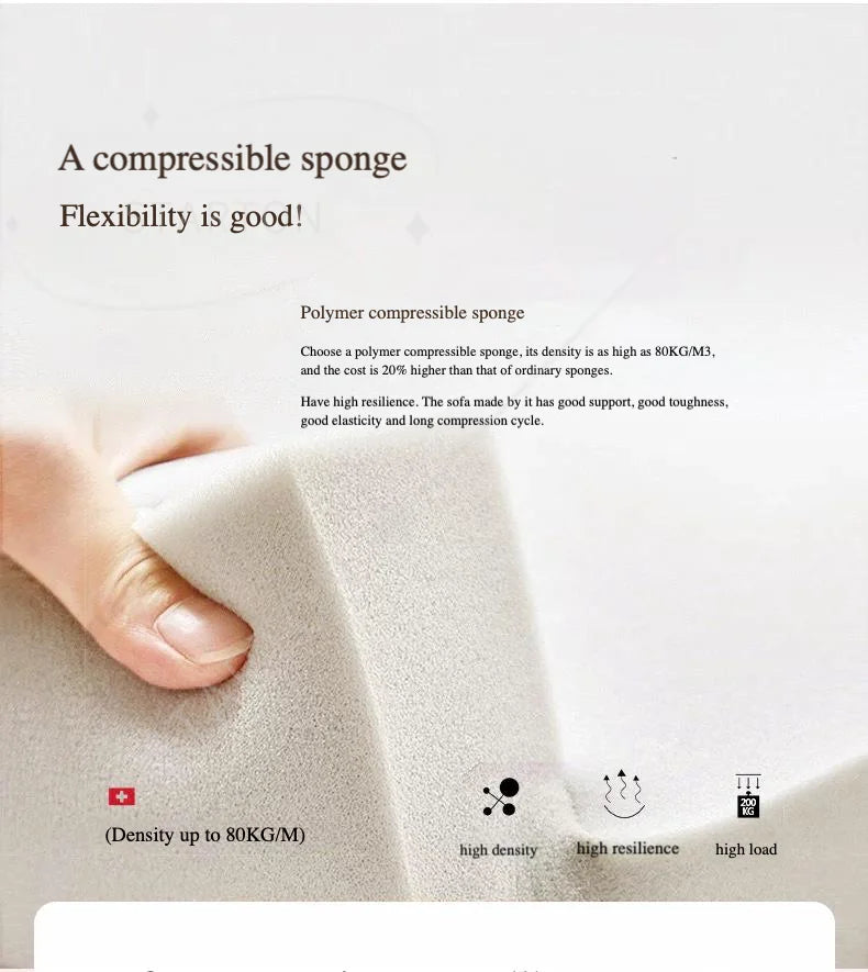 Modern Home Furniture Big Household Compression Sofa Bed L-Shape Corner Combination Three-Seater Vacuum Compression Couch Set