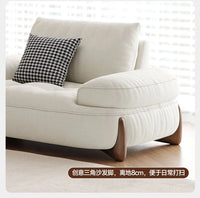 White Modern Style Sofa Minimalist Nordic Style Love Seat Sofa Lounge Living Room Divani Per Soggiorno Furniture For Home