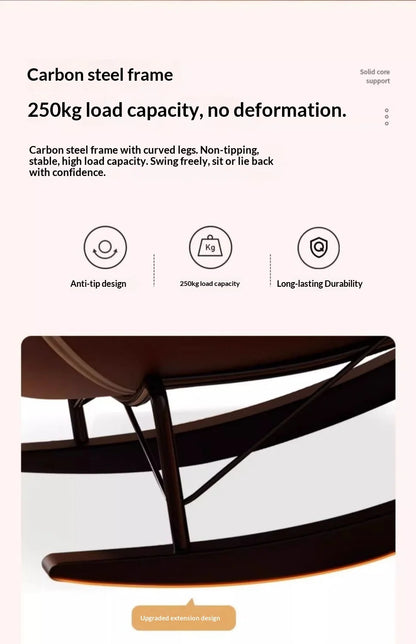 Rocking Recliner Chair Adult Lazy Lounge Chair Relaxing Armchair Luxury Designer Balcony Living Room Zero Gravity Chair Home Use