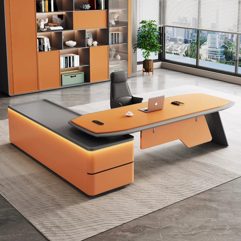 Sedentary Table One Person Desk Office Desks Gaming Mid-century Office Furniture Clearance Tables Modern Bureaux De Travail Room