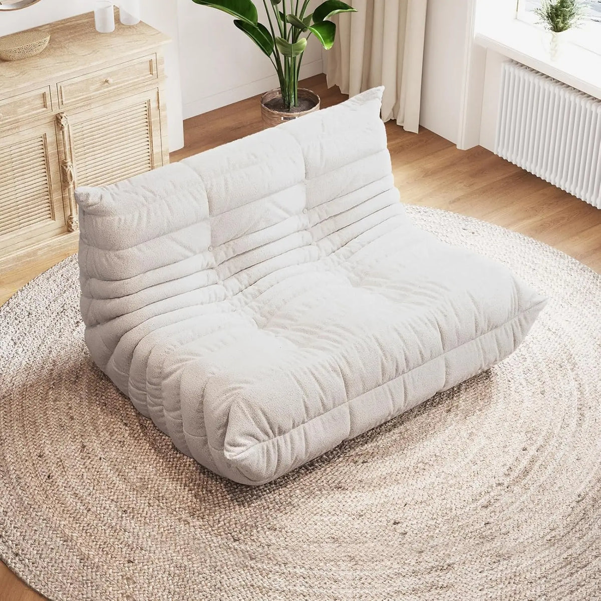 Bean Bag Chairs for Adults, Giant Bean Bag Chair Sofa with Memory Foam, Comfy Beanbag Loveseat Lazy Sofa for Living, Customized
