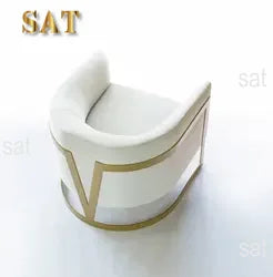 ForLuxury Gold Metal Accent Chair Velvet  for Home Hotel Single Sofa Single Sofa Chairs Sofa Chair