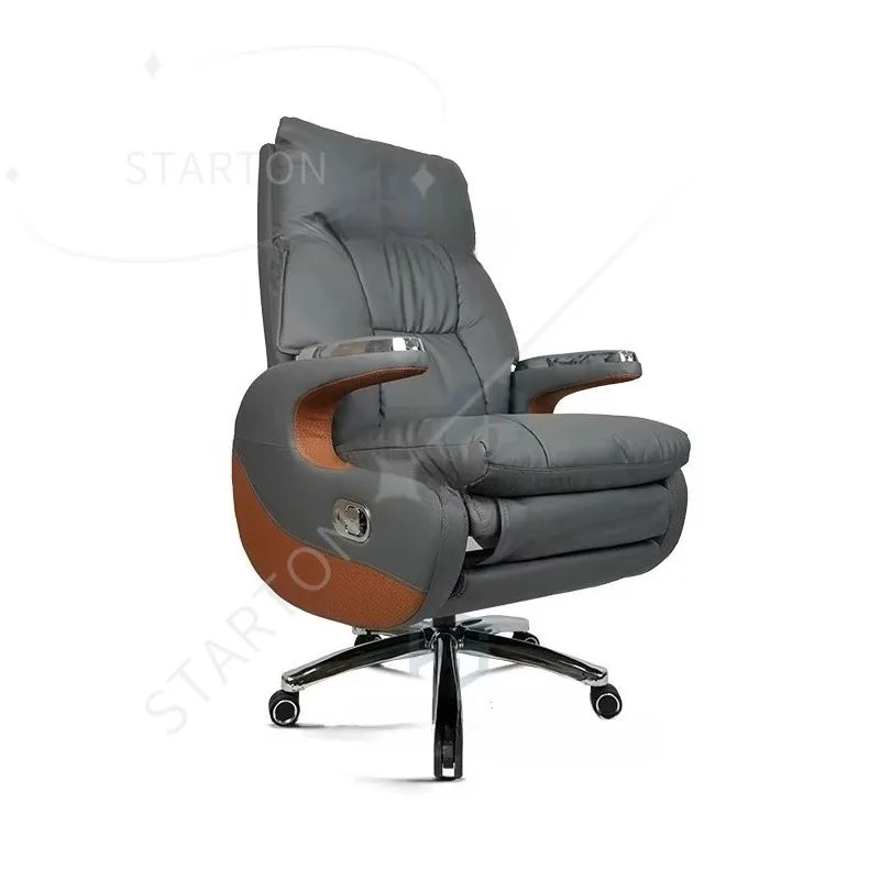 Chair Office Furniture Wholesale Luxury Modern Leather Ergonomic Boss Chair Office Chair  for Fat People