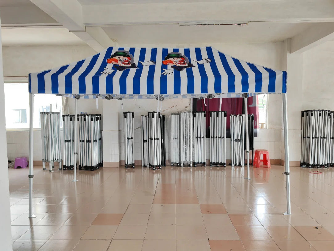 Custom Printed Designed Logo Advertising Fabric Canopy Tents Roof  Outdoor Custom GazeboAdvertising Party Folding