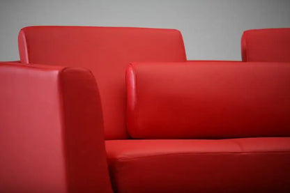 Minimalist curved sofa company lobby living room sofa combination