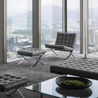 Barcelona Single Sofa Designer Lazy Sofa High-end Italian Living Room Sofa Chair Nordic Light Luxury Leisure Chair