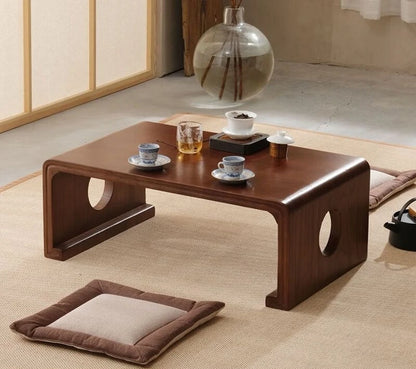 Homestay Leisure Coffee Tables Windowsill Living Room Multi-functional Low Coffee Tables Tea Wooden Furniture ChaJi MH40CJ