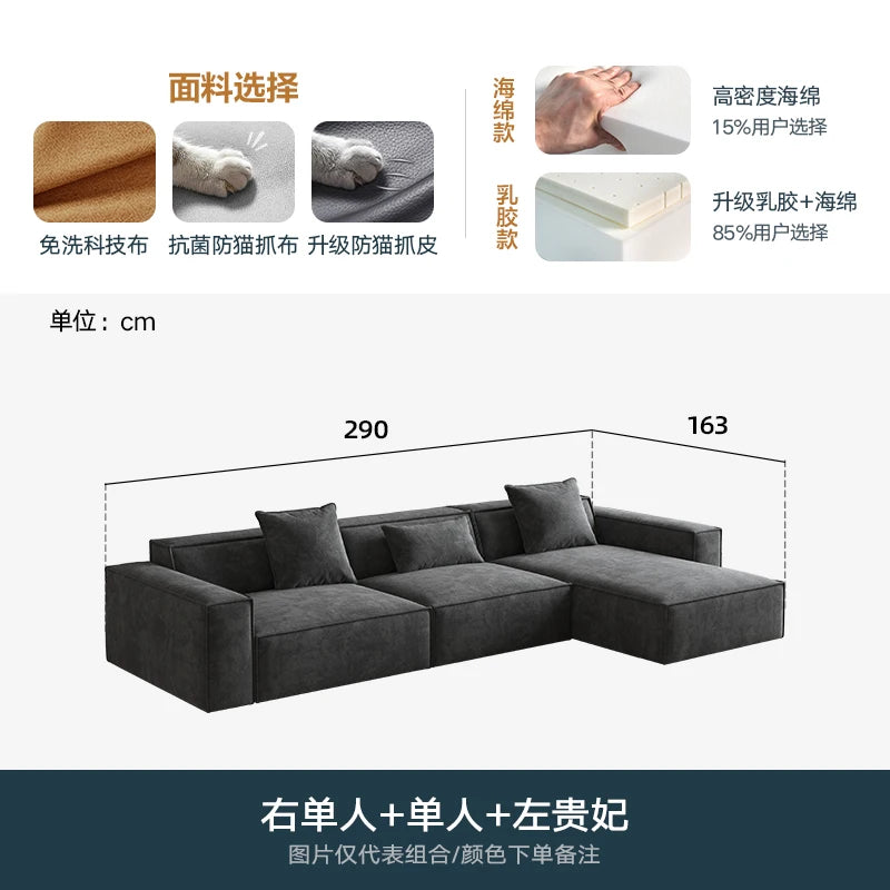 Minimalist Longue Elegant Sofas Girls Puff Sectional Design Sofa Modern Corner Trendy Lounge Bedroom Divano Salon Furniture