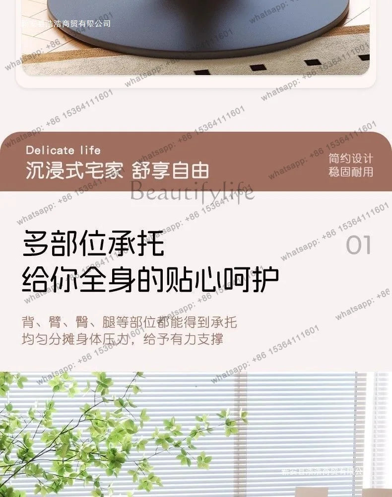 Lazy Sofa Rotating Eggshell Chair Rocking Chair Recliner Balcony Household Sleepable Leisure Single Sofa Nest Chair Schlafsofa