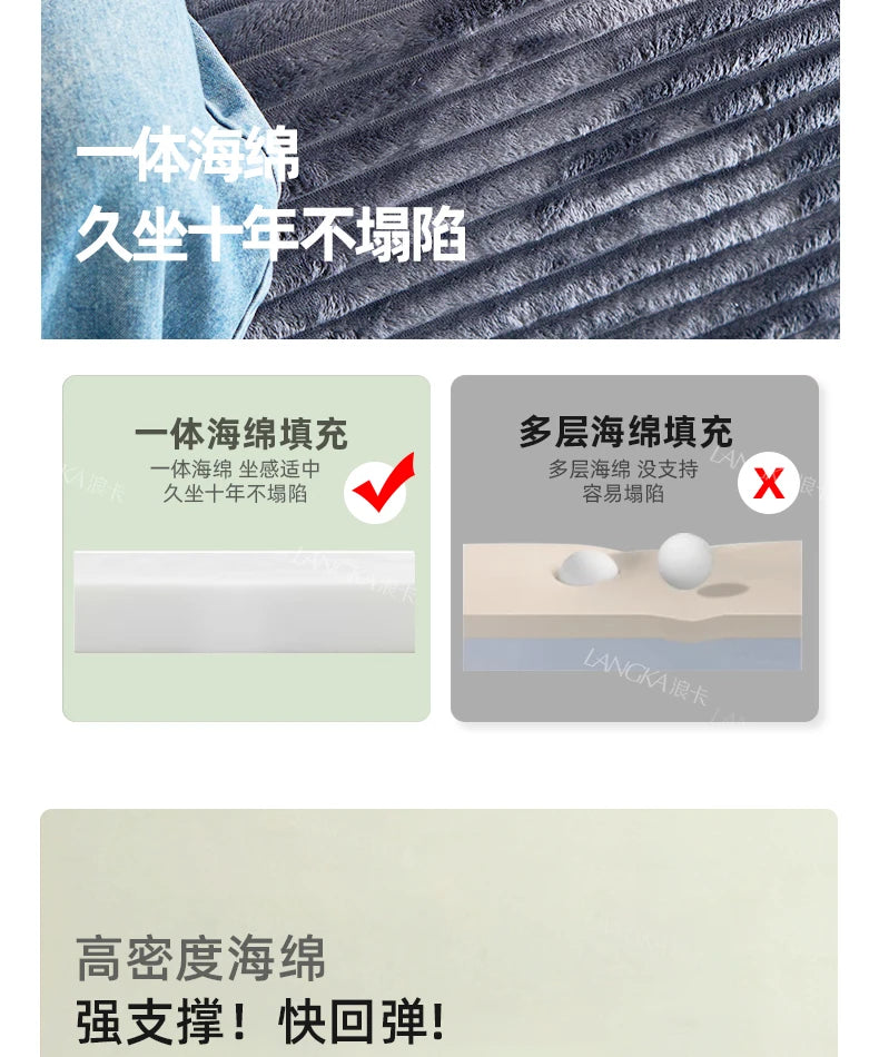 AR Home Furniture Living Room Fabric Compressed Sofa Lounge Daybed L Shape Bedroom Sofa Bed Couch Recliner Divano Da Soggiorno