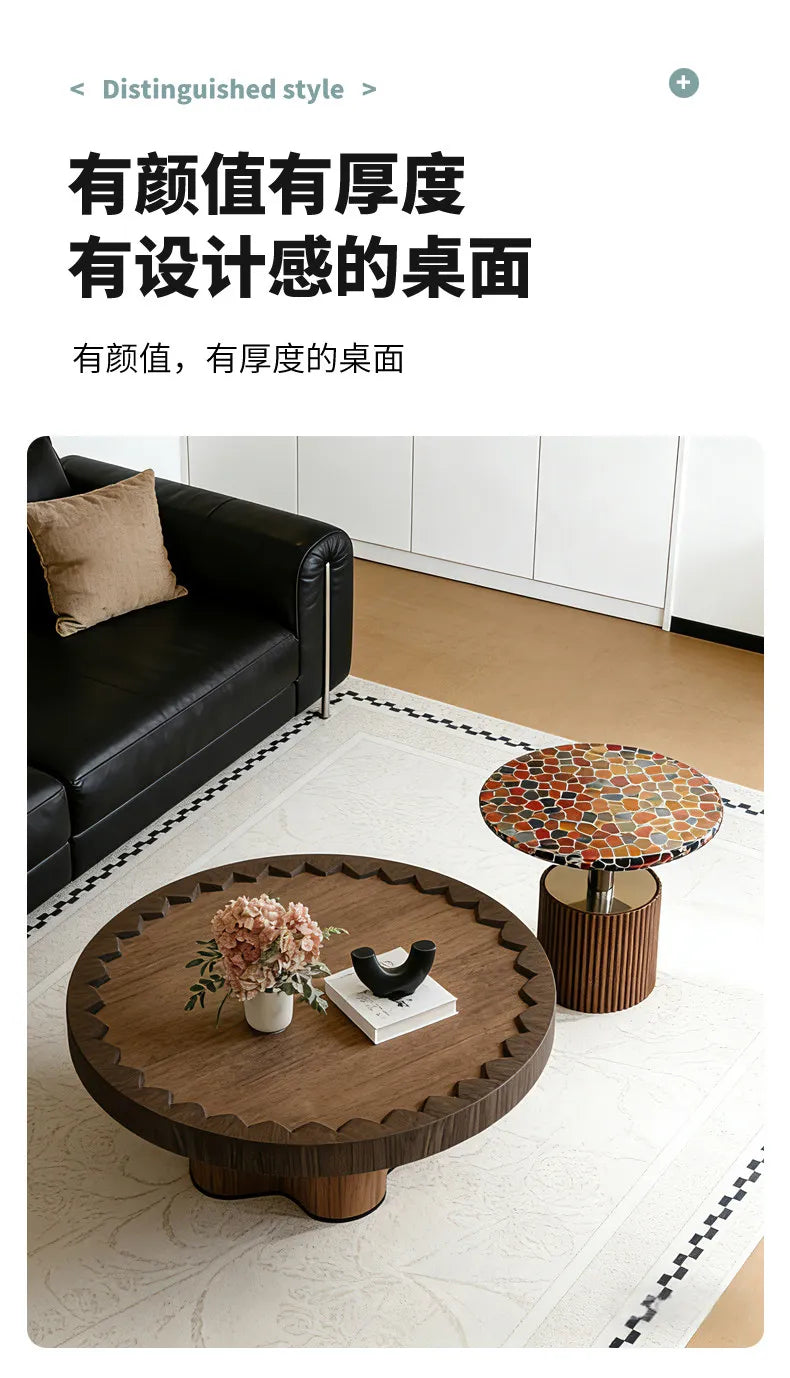 Minimalism Living Room Coffee Tables Bedroom Furniture Homestay Modern Coffee Tables Tea Wooden Furniture ChaJi MH40CJ